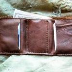 Men's Trifold Wallet, Handmade in C..