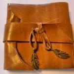 Small Leather Hand Crafted Journal ..