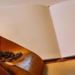Small Leather Hand Crafted Journal ..
