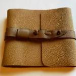 Earth Toned Soft Bound Leather Jour..