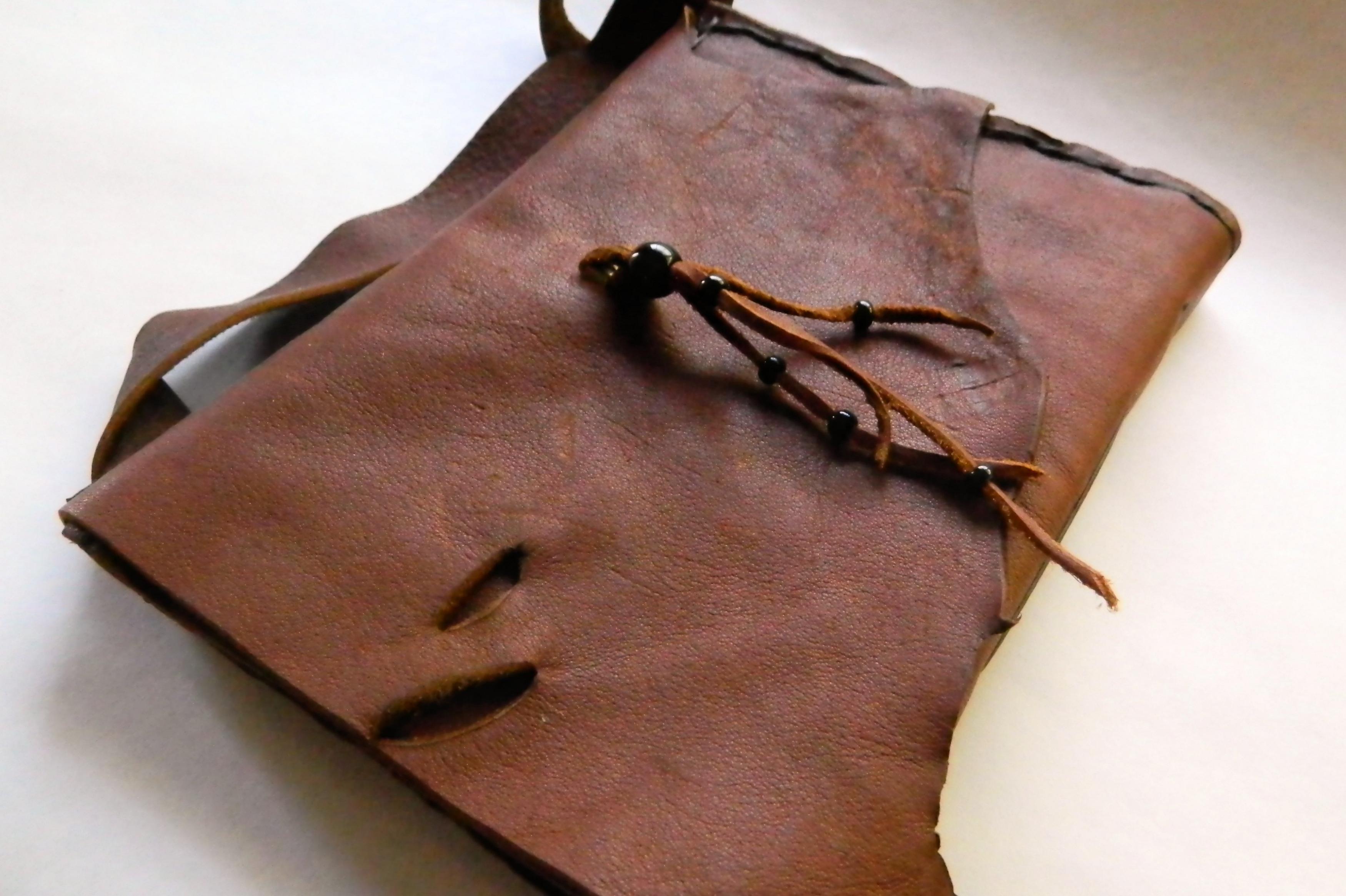 Handmade Rustic Leather Journal on Luulla