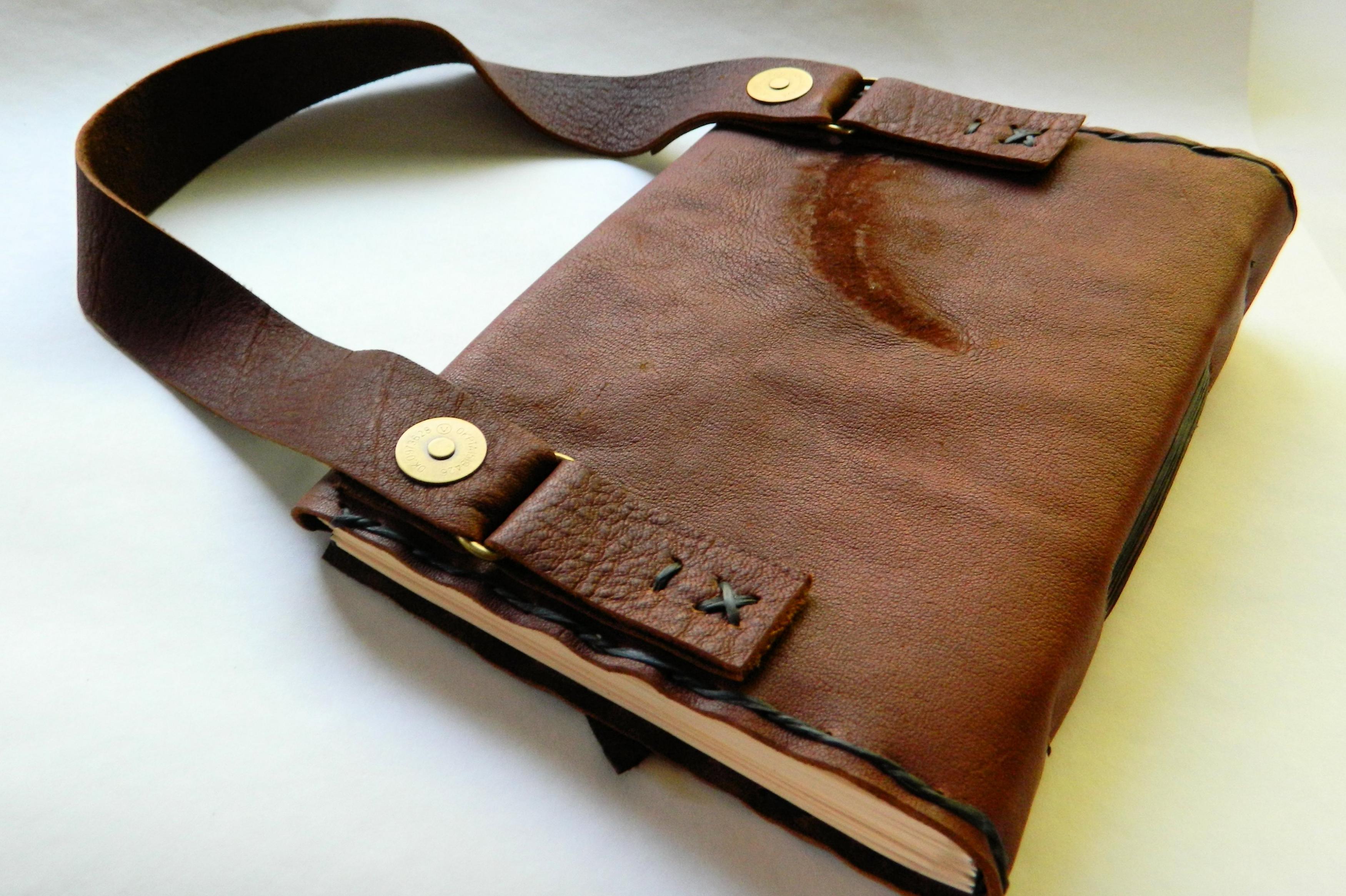 Handmade Rustic Leather Journal On Luulla